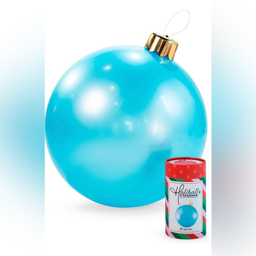 Blue Holiday Ornament